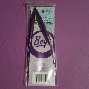 NEW Boye US 15 Circular Knitting Needles